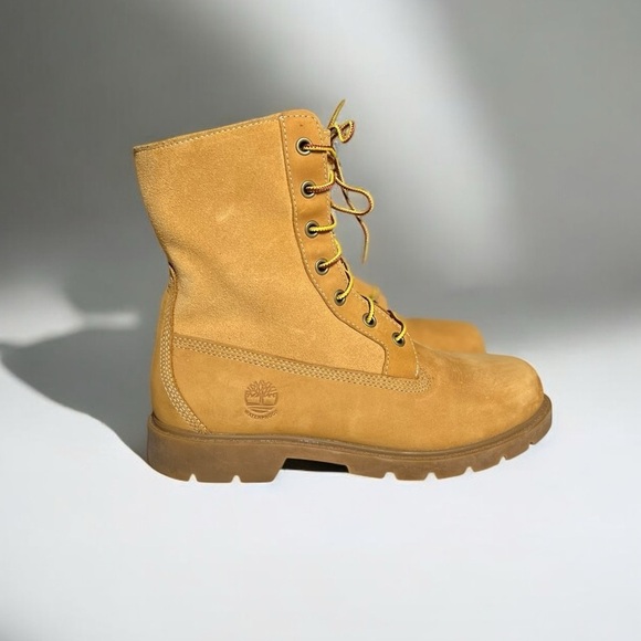 🌻Timberland Authentics Teddy Fleece Waterproof Boots Women's Size 7.5 - Picture 4 of 13